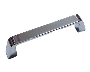 XAC16/17 Chrome-Plated/Black Stainless Steel Square Handle Surface Mounted U Type Cabinet <strong>Door</strong> - Product Image 1