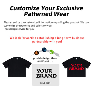 Người đàn ông của hip hop giản dị Boxy phù hợp với sorona lỏng Vòng Cổ Ngắn Tay Áo T-shirt cảm giác của băng thoáng khí Áo Thun - Product Image 4