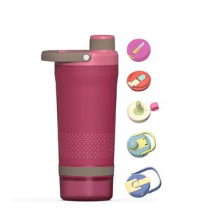 Vaso Deportivo de Acero Inoxidable de 24 Onzas, Doble Pared, Aislamiento al Vacío, Tapa Hermética, Asa, Aislamiento Térmico de 24-36 Horas, para Gimnasio - Product Image 4