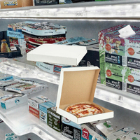 Boîte à pizza en carton ondulé écologique avec logo personnalisé, emballage alimentaire en carton recyclable de haute qualité, fermeture magnétique, poignée, vente en gros