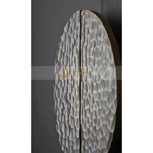 Plaque décorative en acier inoxydable EX771 304, finition bronze rouge martelé antique, noircie, pliage selon la norme JIS, application murale et plafond. - Product Image 6