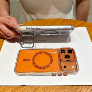 เคสโทรศัพท์มือถือแบบใสแม่เหล็กใหม่สำหรับ iPhone 18 12 13 17 Pro Max 14 15 16 Plus พร้อมขายึดเลนส์ ป้องกันฝาหลัง - Product Image 5