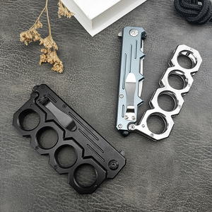 屋外キャンプの生存と狩猟に適した快適なハンドルを備えた卸売カスタムポータブル<span class=keywords><strong>OTF</strong></span>ポケットナイフ。 - Product Image 4