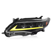 Ensemble de phares LED pour Toyota Corolla 10-13, spécifications américaines, feux de jour, clignotants séquentiels, phare avant modifié