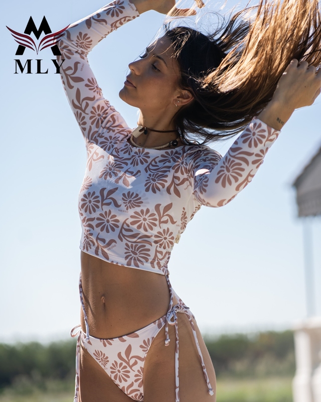 MLY OEM Digital Printing Swim Rashguard