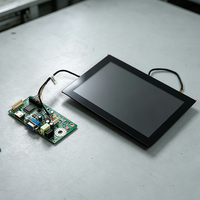 Módulo de Pantalla Táctil Óptica de 8 Pulgadas - Pantalla Táctil Capacitiva Ultrafina sin Marco para Kiosco de Autoservicio Inteligente para Comercio Minorista