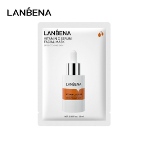 เซรั่มวิตามินซีธรรมชาติ LANBENA บำรุงผิวขาวใส ชุ่มชื้น ลดเลือนจุดด่างดำ มาส์กหน้า - Product Image 3