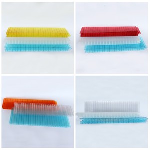 Chống cháy plug-mô hình tấm <span class=keywords><strong>polycarbonate</strong></span> rỗng cho bảng tường trang trí - Product Image 5