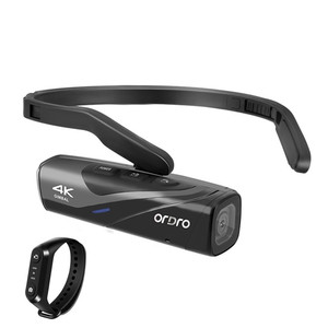 ORDRO <span class=keywords><strong>EP8</strong></span> 4K caméra vidéo support tête 130 cardan grand Angle 2.0 Anti-secousse avec bracelet télécommande - Product Image 1