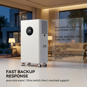 Sistema Portátil de Almacenamiento de Energía Solar con Ruedas de 3.6kW y 8kWh, Inversor Híbrido Integrado, Batería de Respaldo Móvil Todo en Uno para el Hogar - Product Image 2