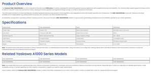 Yaskawa biến tần CIMR-AB4A0296ABA tần số chuyển đổi loạt A1000 AC400V 3 giai đoạn 132Kw Hot Bán - Product Image 6