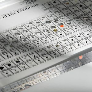 アクリル内部の実際の要素を含む周期表要素を含む周期表表示教育ツール学生教師ギフトクラフト - Product Image 4