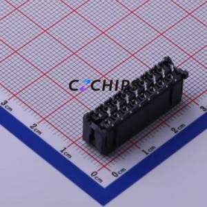 430451612 Wire-to-Board Pin Header Through hole Component (THT),P=3mm Connector 2x8P 3mm Through Hole Micro-Fit (MX 3.0) - Product Image 2