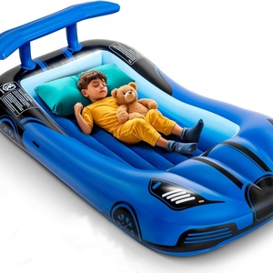 PVC Inflatable Travel Bed 81*45*22.4 Inch Air <b>Mattress</b> with Carry Bag <b>Portable</b> Toddler for Kids Indoor and Outdoor Camping - Product Image 1