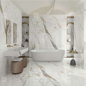 Sang trọng gốm đánh bóng tấm tráng men gạch đá thiêu kết 1600x3200x9mm thiêu kết đá Dinning bảng lớn tấm gạch cho sàn - Product Image 2