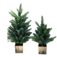 Mini sapin de Noël artificiel pour table, petit arbre de Noël pour la maison, l'hôtel, le bureau, décoration de fête, vente en gros - mt001