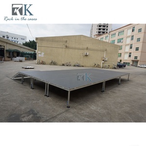 Cooperate Events <b>Aluminum</b> Legs Stage Modular Stable Platform Stages - Product Image 6