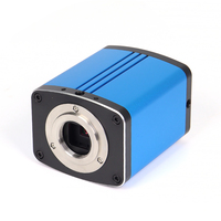 Caméra de microscope SANQTID TD-AF200 HD 60fps, haute sensibilité industrielle, capteur CMOS 1/2,8 pouces, mise au point automatique, indice de protection IP55, bleu, 10A
