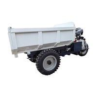 Mini Dumper électrique sur roues, camion à benne basculante ouvert 4X4