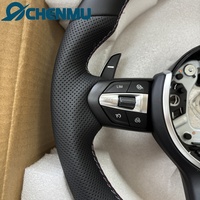 Volant sport en cuir pleine fleur avec chauffage et vibration pour BMW 320 525 F10 F30 E90 F70 E71 F31 F32 X5 X6 F01 F07 F20 F11 F22 F25