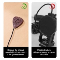 Amplifier Gitar Akustik, Rangka Kayu, Pickup Guiatr Akustik, Tidak Perlu Tinju, Antarmuka Tembaga, Getaran, Amplifier Gitar Pickup