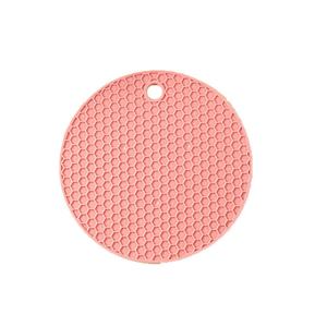 แผ่นรองแก้วซิลิโคนแบบใหม่ ออกแบบโลโก้ได้ตามต้องการ ทนความร้อน กันลื่น รูปทรงกลม สำหรับของขวัญส่งเสริมการขาย - Product Image 6