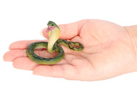 Figuras de Animales de PVC Sólido al por Mayor, Modelo de Simulación de Serpiente Pitón, Cobra, Juguetes de Animales