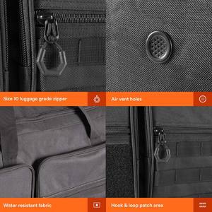 Échantillon gratuit Sac de sport à roulettes pour le voyage, avec plusieurs poches, pour le baseball, le hockey sur gazon, le basketball, la randonnée, le raquette-ball - Product Image 5