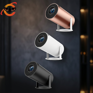 Smart <b>Projector</b> with Integrated Stand and 180-Degree Rotation 720p Native 4K Decoding <b>WiFi</b> 6 Ceiling-Mounted Beamer Model 35 - Product Image 2