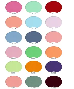 En gros 180gsm 95 coton 5 spandex tricoté élasthanne stretch simple jersey t-shirt tissu pour vêtements