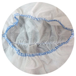 Surchaussures jetables blanches non tissées, élastiques, respirantes et antidérapantes - Indice de sécurité pour <span class=keywords><strong>les</strong></span> visiteurs d'achat - Product Image 4