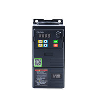 Mini Convertisseur de Fréquence Triphasé Universel 750W-1.5KW 220V-380V AC, Contrôleur de Vitesse Moteur Vectoriel IP65 Haut Débit