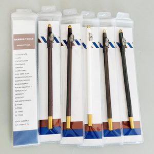 Lápiz <span class=keywords><strong>de</strong></span> peluquero blanco, lápices <span class=keywords><strong>de</strong></span> línea <span class=keywords><strong>de</strong></span> cabello para línea, bolígrafo guía moldeador <span class=keywords><strong>de</strong></span> barba con sacapuntas, <span class=keywords><strong>tiza</strong></span> <span class=keywords><strong>de</strong></span> peluquero para hombres, diseño <span class=keywords><strong>de</strong></span> maquillaje para <span class=keywords><strong>el</strong></span> cabello - Product Image 3