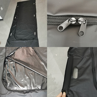 Sac pour corps en PVC PEVA OEM pour adultes, avec fermeture éclair, pour utilisation en morgue hospitalière