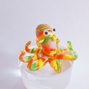 Giocattolo Polpo in <span class=keywords><strong>Vetro</strong></span> di <span class=keywords><strong>Murano</strong></span> Fatto a Mano, Statuetta Animale in <span class=keywords><strong>Vetro</strong></span>, Decorazione per la Casa, Regalo - Product Image 3