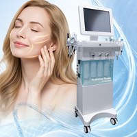 Appareil de microdermabrasion 14 en 1, Aqua Peeling, nettoyage en profondeur, oxygène, petites bulles, soin des pores, pour salon de beauté, spa, OEM