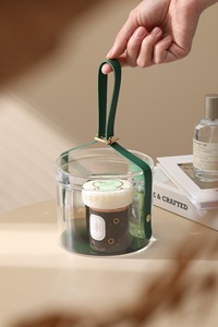 Fabricantes al por mayor caja de regalo de acrílico redonda transparente caja de almacenamiento regalo de dulces para fiesta de boda - Product Image 2