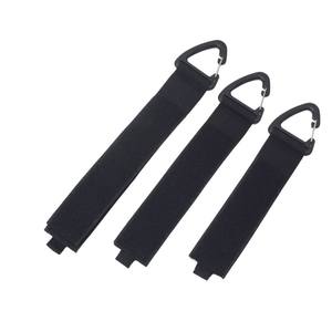 Nylon Webbing Strap With D Ring <b>Hook</b> <b>Black</b> <b>S</b> M L Size For Organizing Heavy Objects Ratchet Tie Down Straps - Product Image 1
