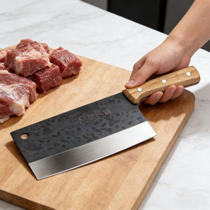 Couteau de cuisine en acier damas ultra tranchant <span class=keywords><strong>grand</strong></span> couperet à viande pour couper les os outil de cuisine de qualité supérieure - Product Image 2