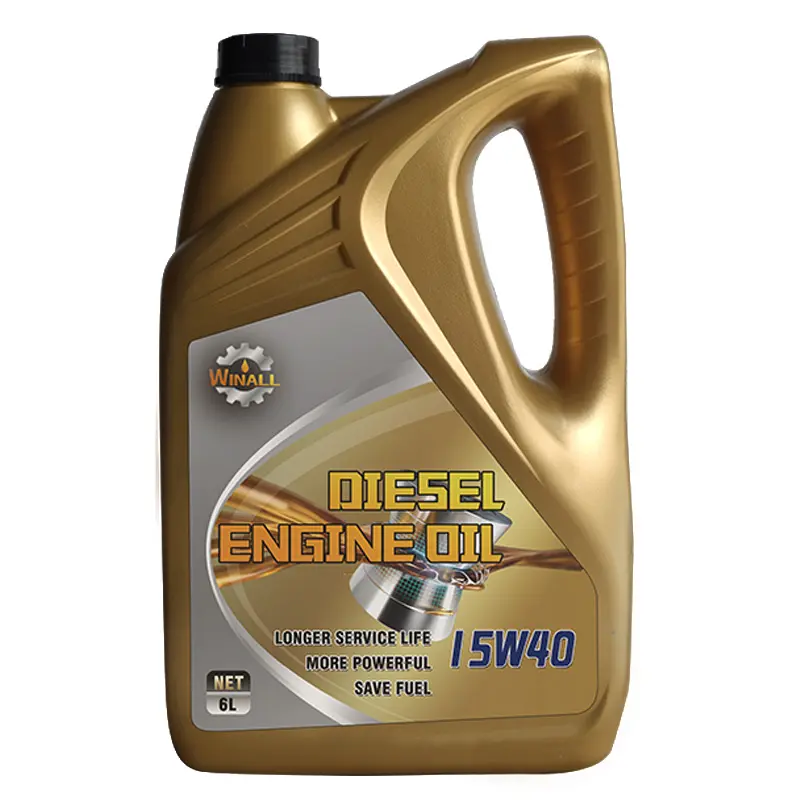 Synthetic Oil China Factory Direct Sale 6L CK-4 15W-40 Diesel Engine Oil