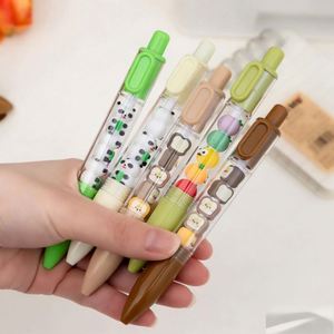 Kawaii Diy Bracelet Gel Wholesale <b>Creative</b> Plastic <b>Gift</b> Pens With Custom Logo Cute Ballpoint Pen for Corporate Events - Product Image 3