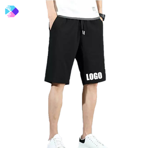 Men's 100% Cotton Custom logo Summer Casual <b>Cargo</b> Wholesale designer Personalized Stitched <b>Elastic</b> <b>Waist</b> <b>Shorts</b> with Pockets - Product Image 1