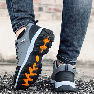 Chaussures de sécurité Guyisa, nouveau style, résistantes à l'usure, avec embout en acier, pour hommes, chaussures de travail industrielles, chaussures de sécurité pour l'extérieur - Product Image 3