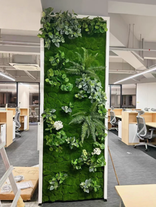 Muro Vegetal Artificial Doleader, Simulación de Césped Verde para Jardín y Hogar, Uso en Exteriores - Product Image 1