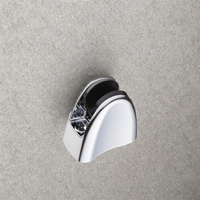 Accessoires de salle de bain TM-6062, support mural chromé, 100% plastique ABS, support de pomme de douche réglable
