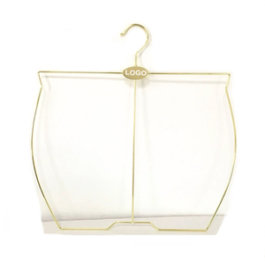 Logo personalizzato per <span class=keywords><strong>bambini</strong></span> abiti da bagno in metallo a forma di corpo Lingerie Bikini costume da bagno appendiabiti in metallo rosa oro filo appendiabiti - Product Image 6