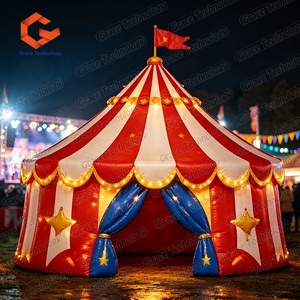 Arche publicitaire gonflable attrayante en forme de clown, thème carnaval, arche de bienvenue pour événements, à vendre - Product Image 3