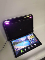 Precio al por mayor, reproductor de montaje en techo de 19,5 pulgadas, Multimedia automotriz con tapa hacia abajo, Monitor de techo de TV inteligente para coches, vídeo de 1920*1080P