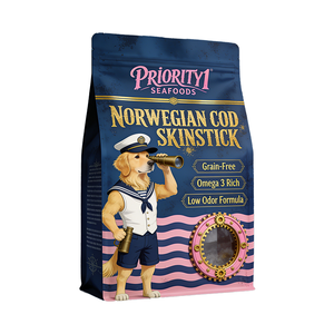 Bolsas Personalizadas para Premios de Perros con Fondo Plano y Logotipo, Bolsa de Embalaje para Alimentos para Mascotas con Acabado Mate, Bolsa para Comida de Perros con Cierre - Product Image 3