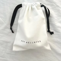 Pochette en coton avec cordon de serrage et code QR, sac personnalisé 30x40 30*40, logo 8x30cm 10x12, toile de coton, rangement en gros, sac à main coloré